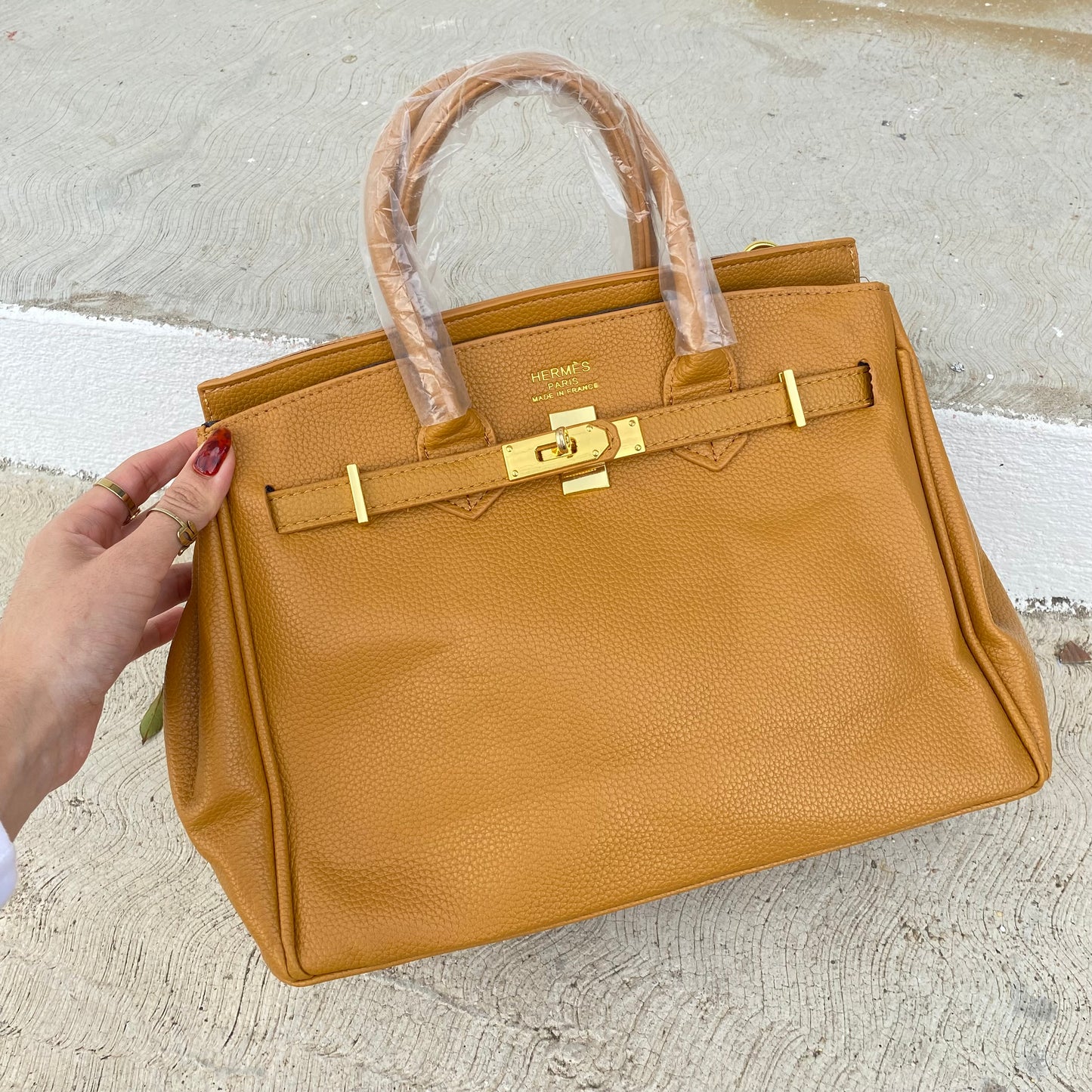 Bolso tipo Birkin