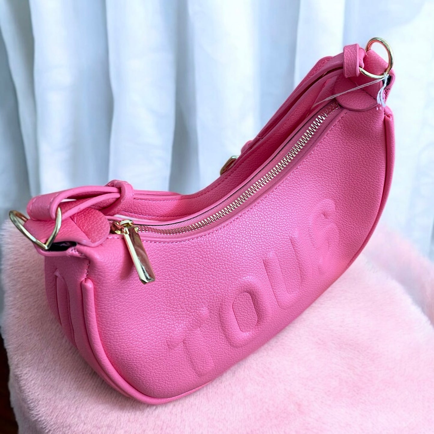 Crossbody media luna tipo Tous