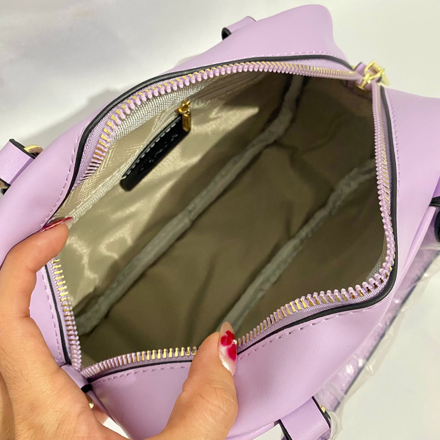 Crossbody tipo Coach, floral