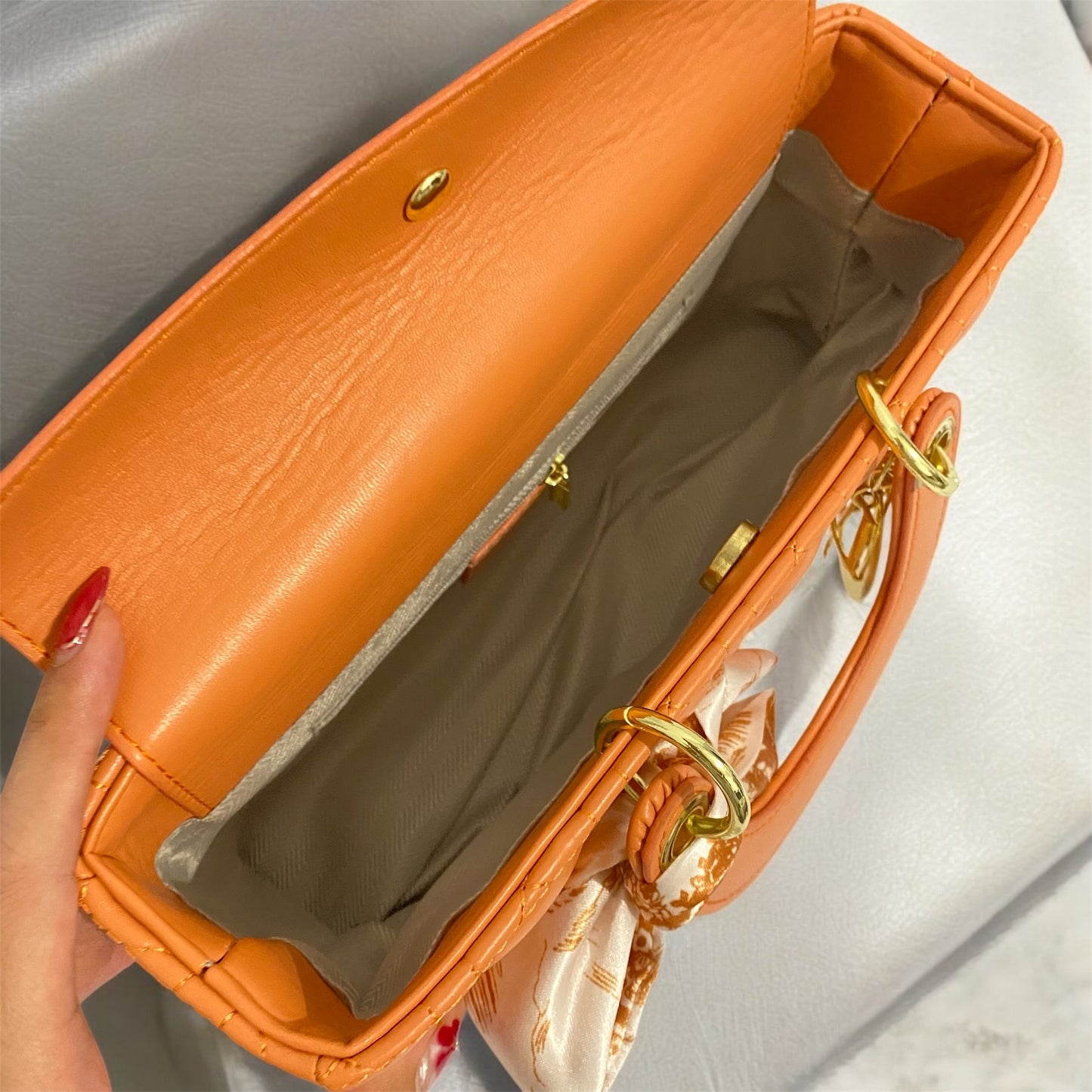Bolso mediano Lady-D, Joy, tipo Dior