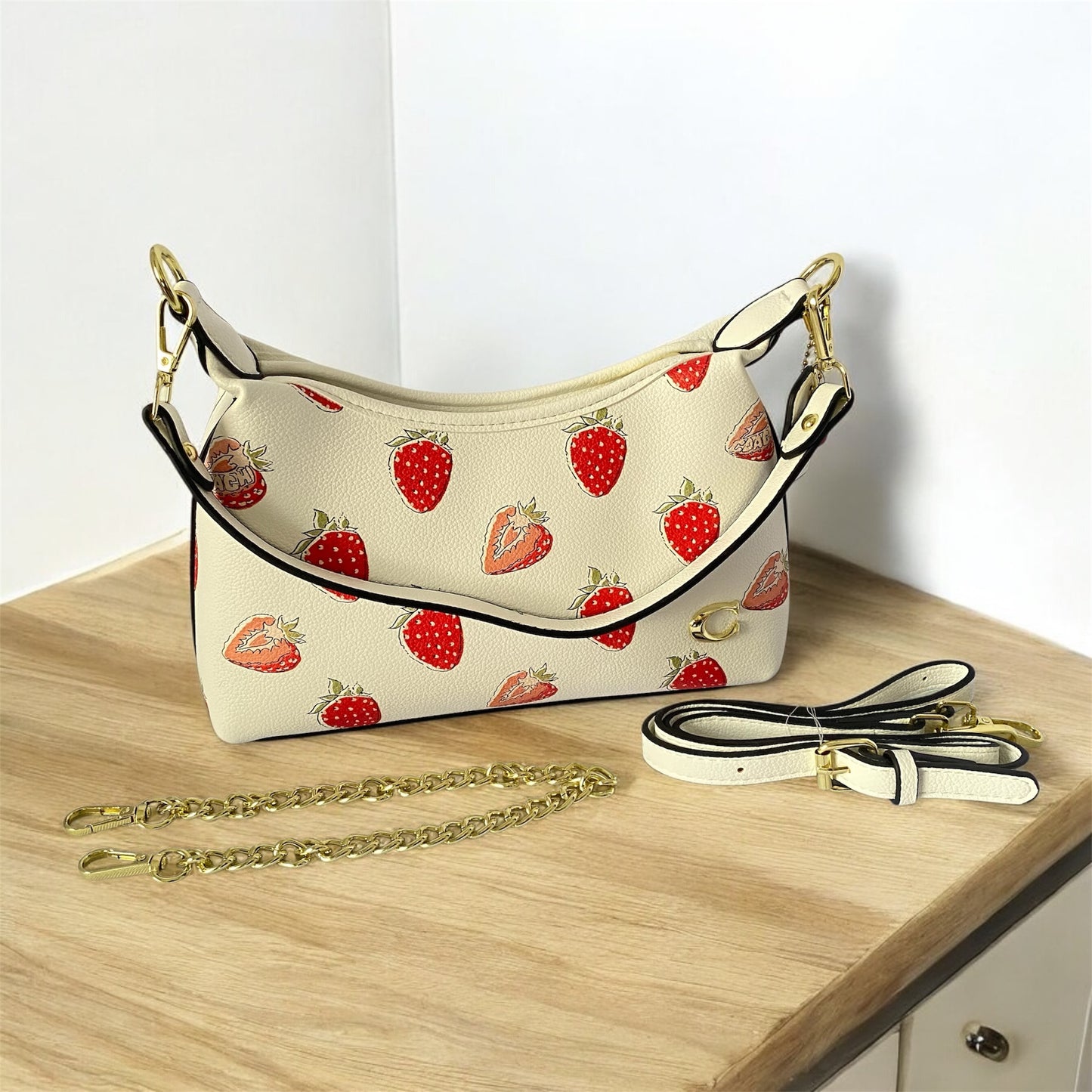 Teri shoulder bag, tipo coach