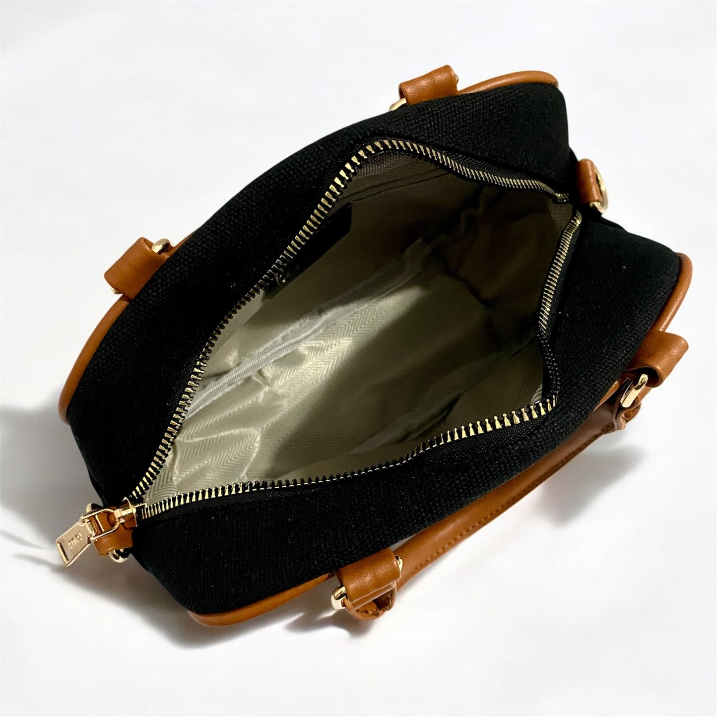 Crossbody de tela tipo Tous