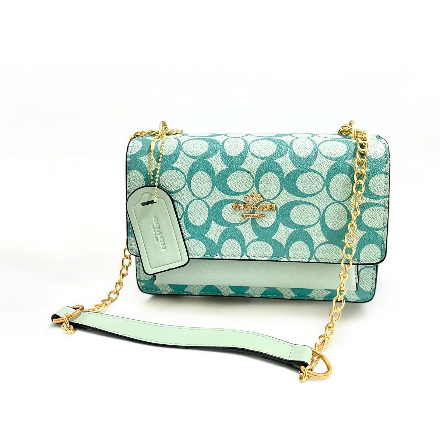 Crossbody tipo coach, modelo Mini Klare