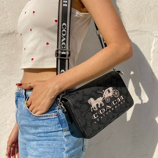 Crossbody tipo coach