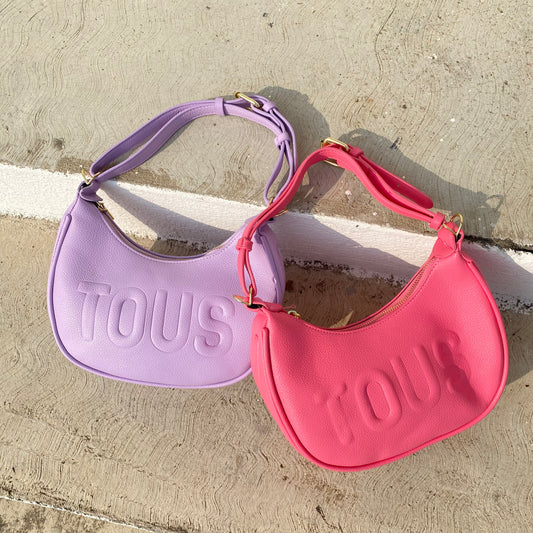 Crossbody media luna tipo Tous