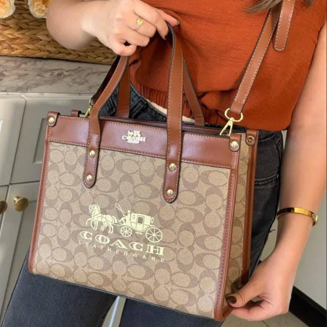 Bolsa grande tipo Coach