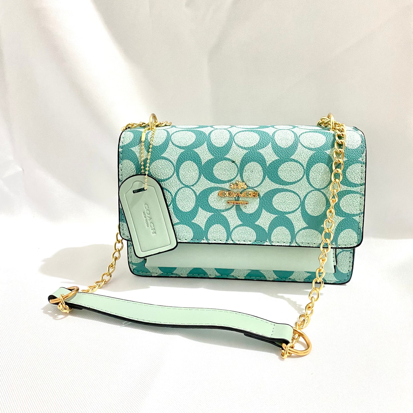 Crossbody tipo coach, modelo Mini Klare