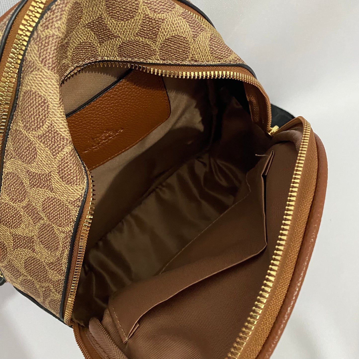 Mochila estampado de Snoopy, tipo coach