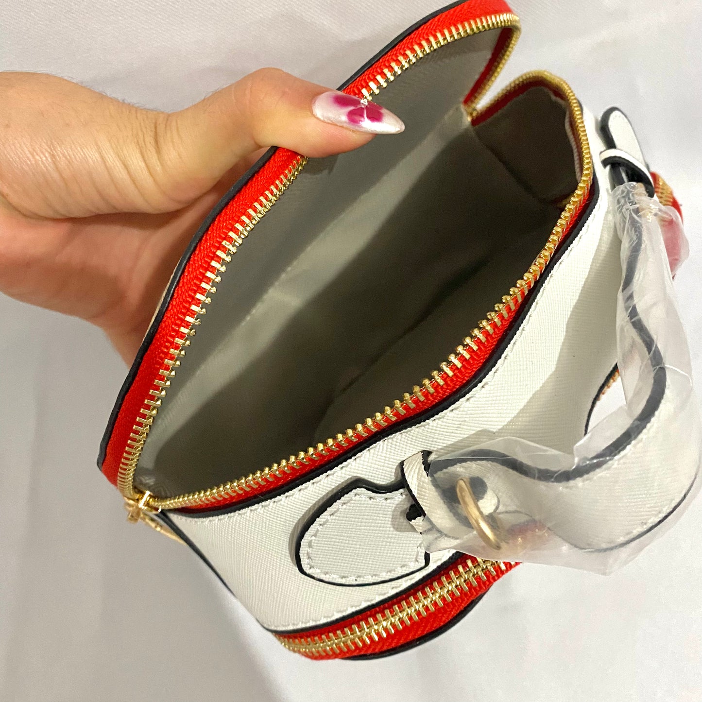 Bolsa de corazón tipo Coach