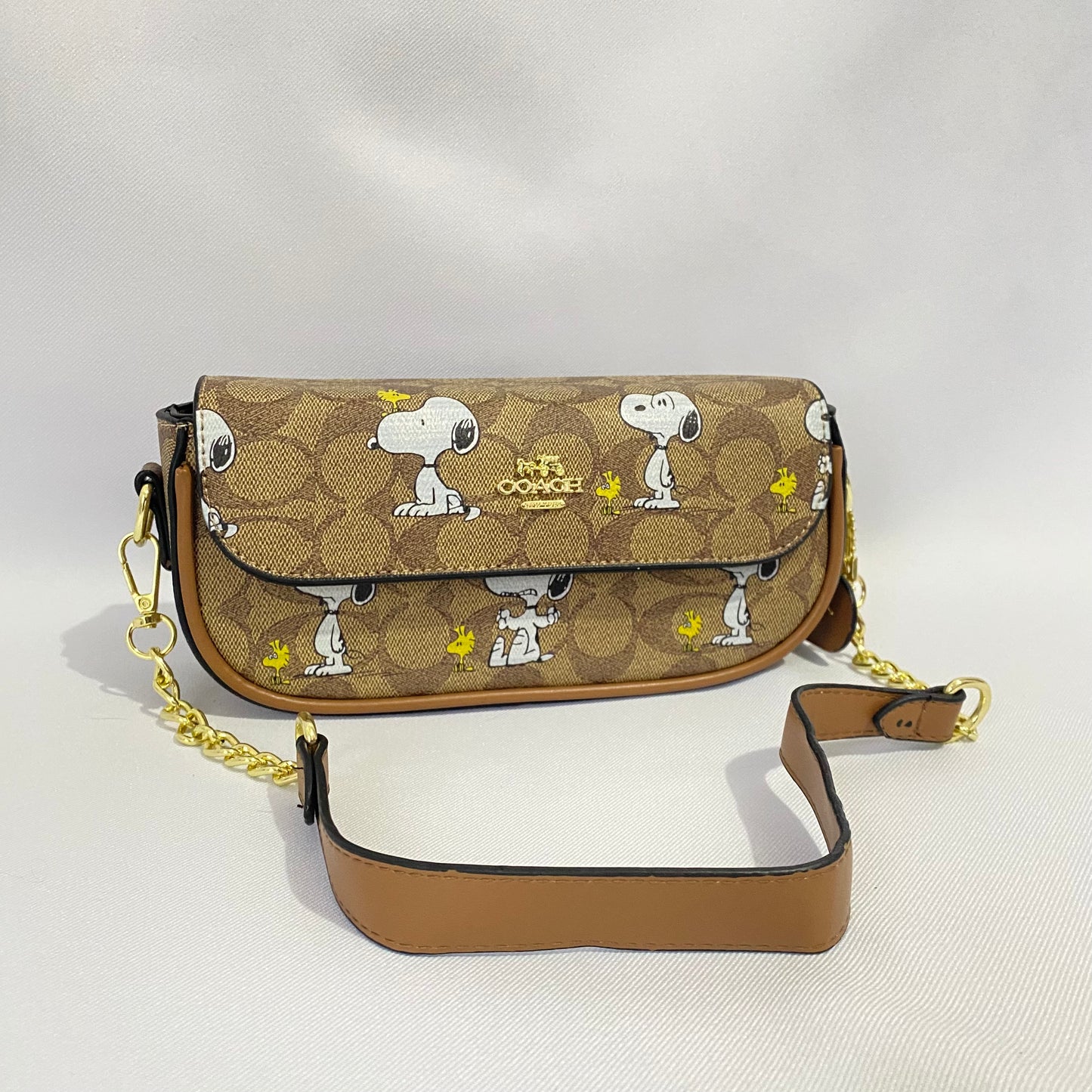 Bolsa tipo Coach, Brook Flap