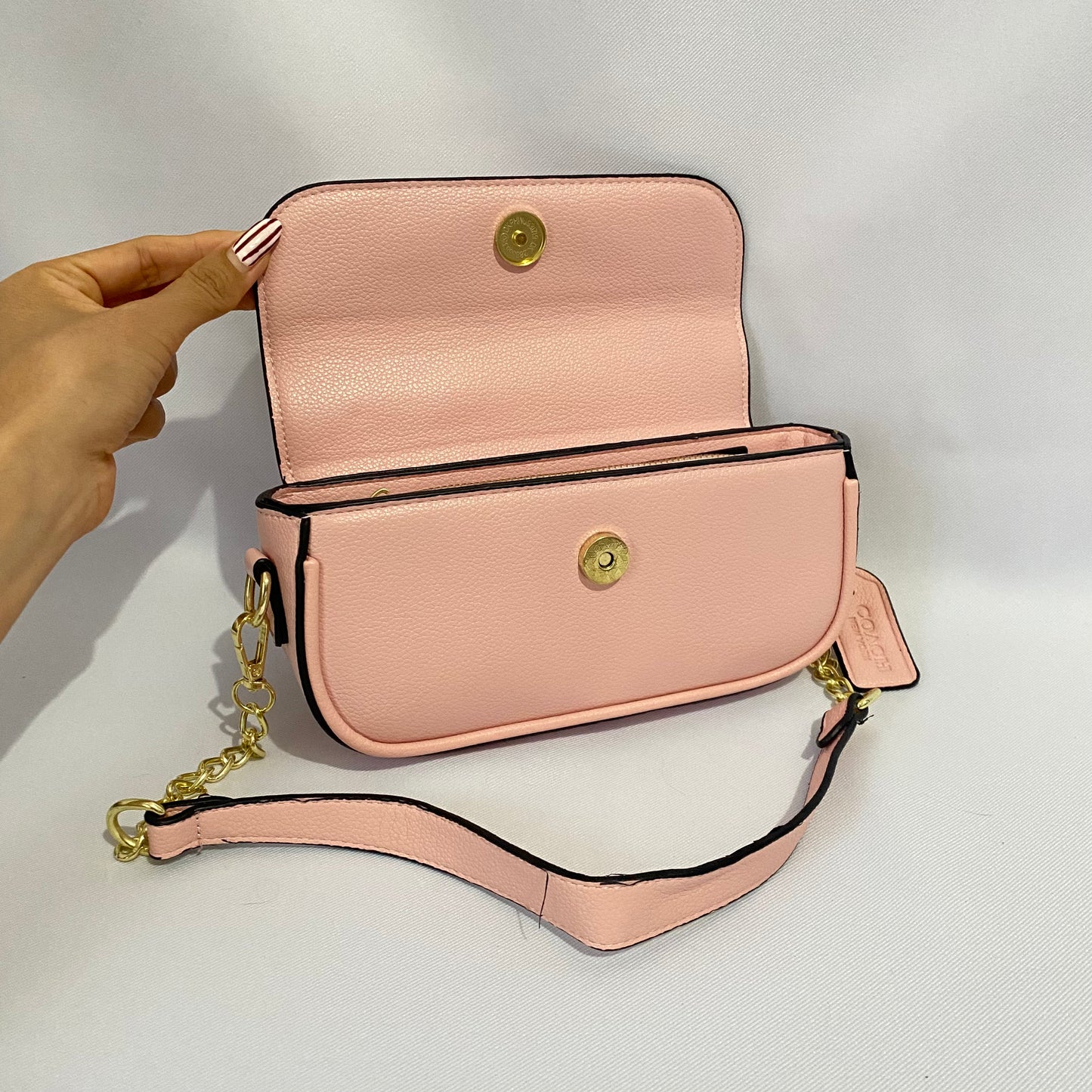 Bolsa tipo Coach, Brook Flap