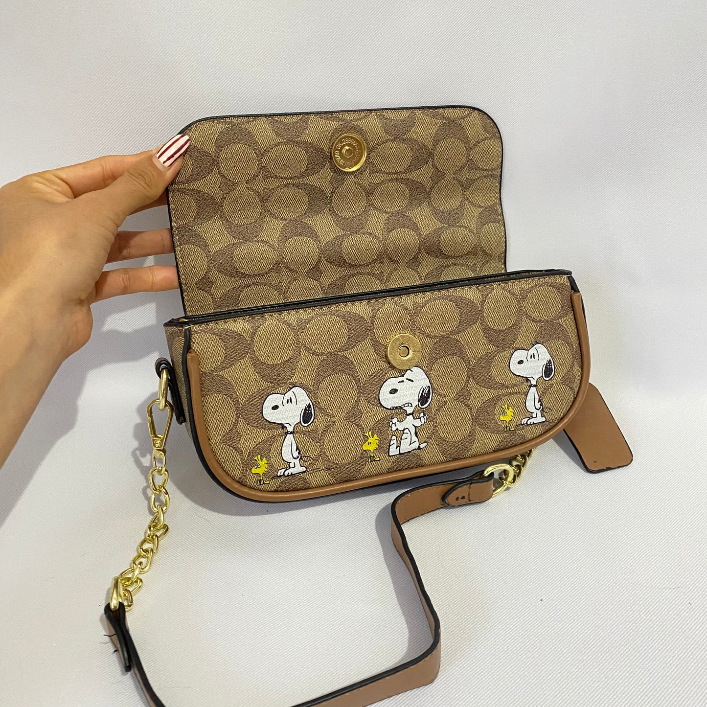 Bolsa tipo Coach, Brook Flap