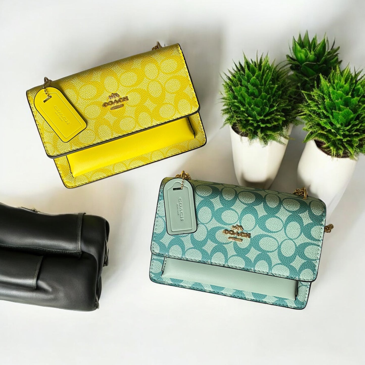 Crossbody tipo coach, modelo Mini Klare