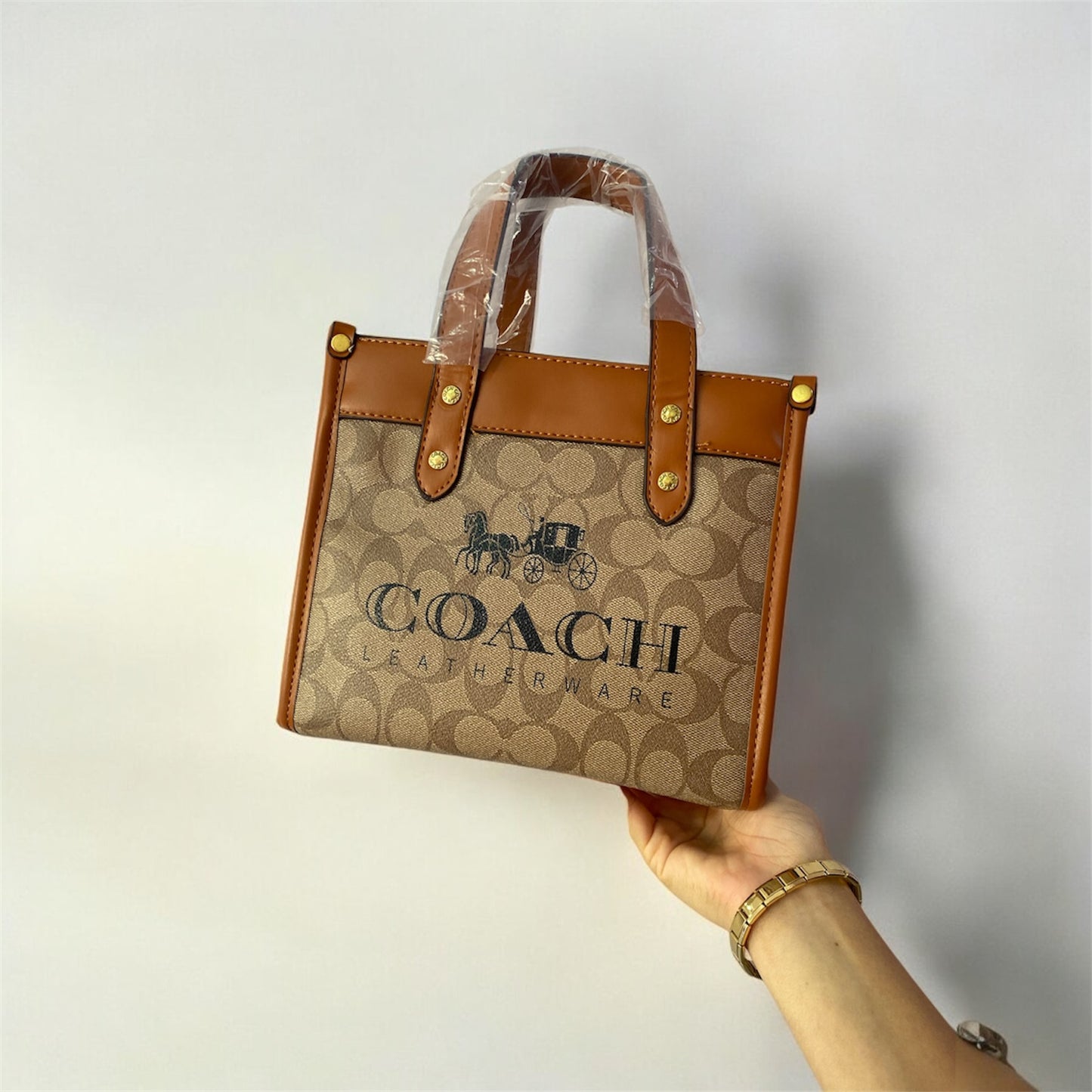 Bolsa grande tipo Coach